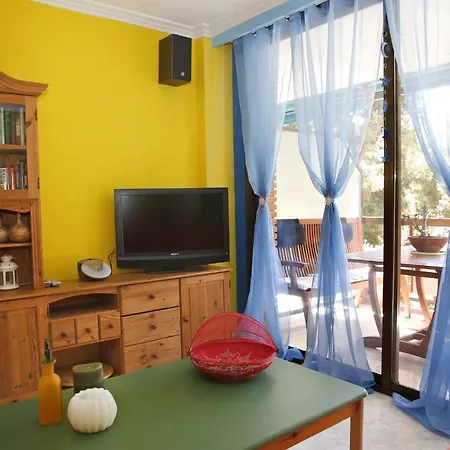 아파트 At242 Con Piscina En 1ra Linea De La Playa 토르뎀바라
